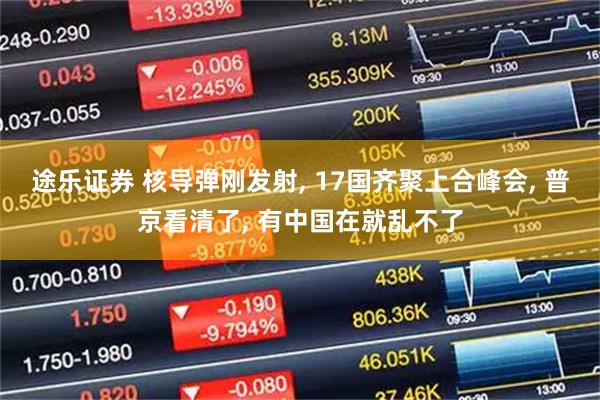 途乐证券 核导弹刚发射, 17国齐聚上合峰会, 普京看清了, 有中国在就乱不了